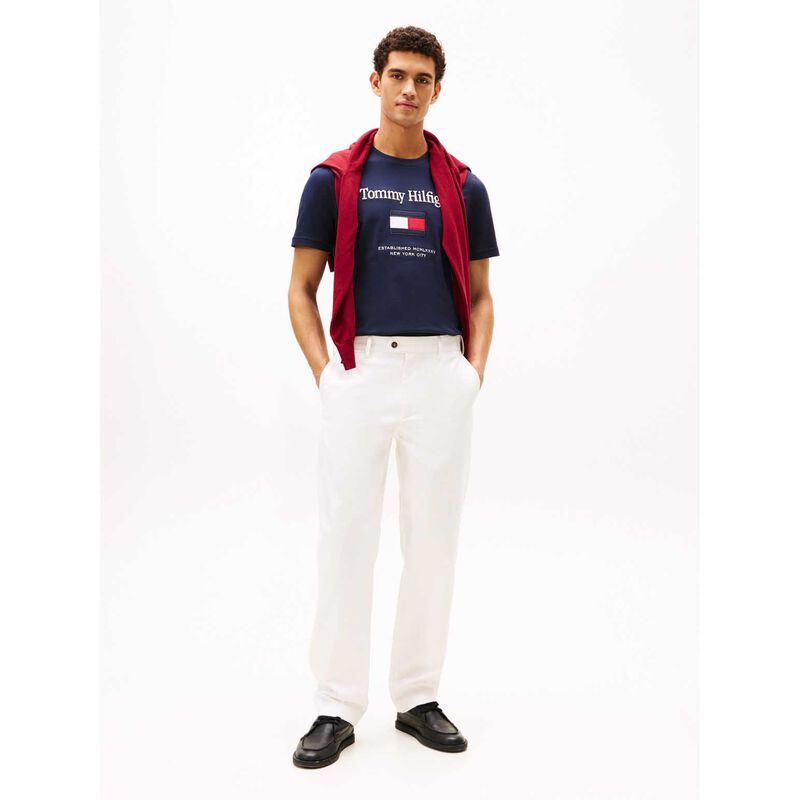Tommy Hilfiger Tommy Embro Flag Tee image number 3